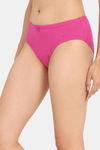 Rosaline Cotton Comfort Medium Rise Full Coverage Hipster Panty (Pack of 3) - Multicolor — thumbnail 4